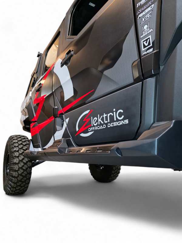 Elektric Offroad Volt Series Rock Sliders for 2024 Polaris Xpedition ADV 5 & XP 5 – 4-Seat Models