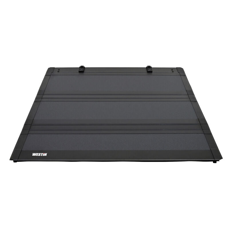 Westin 04-14 Ford F-150 2WD/4WD 5ft.7in. Bed Hard Tri-Fold Tonneau Cover - Black