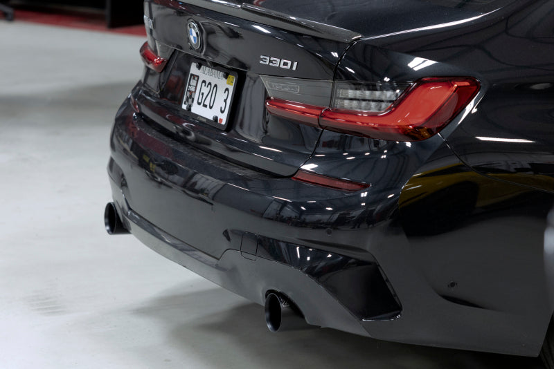 Dinan 19-26 BMW 330i (G20) & 21-26 BMW 430i (G22) Valved Axleback Exhaust System with Polished Tips