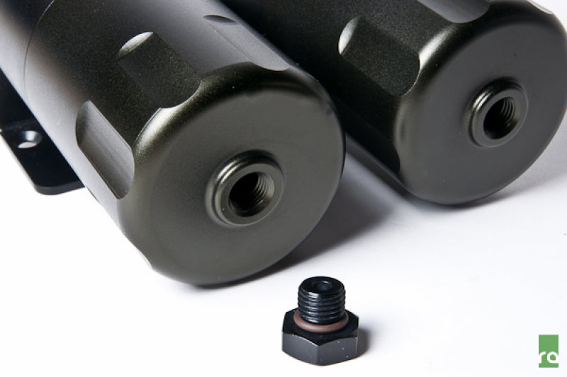 Radium Engineering - RAD20-0005-FL - Dual Universal Catch Can Kit
