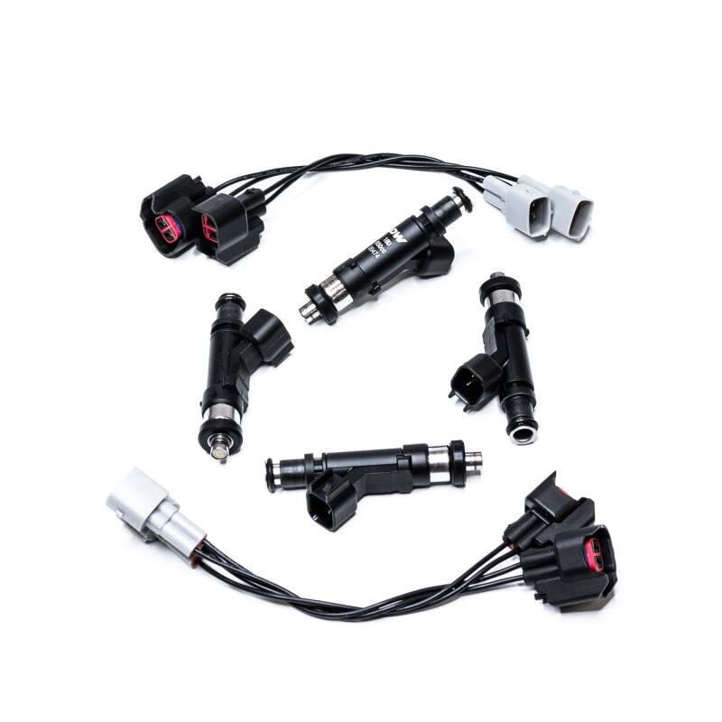 DeatschWerks 650cc Fuel Injectors, Matched Set of 4, Part Number DWK18U-11-0650-4