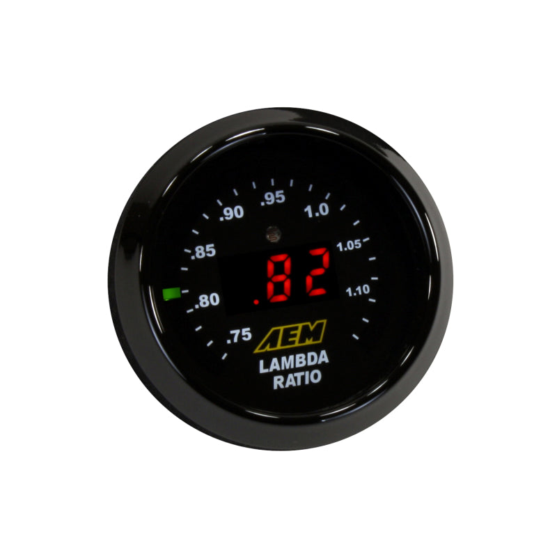 AEM Digital Wideband UEGO Air/Fuel Ratio Gauge with 4.9 LSU Sensor 30-4110