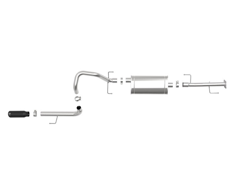 aFe POWER MACH Force-XP Cat-Back Exhaust System with Black Tip, Part Number 49-36040-1B, for Toyota 4Runner 4.0L V6