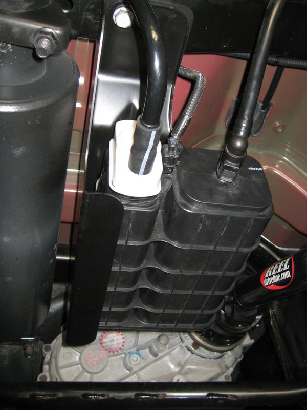 MBRP MBRP131011 Charcoal Canister Heat Shield Repositioning Kit for 2007-2011 Jeep Wrangler JK 2-Door