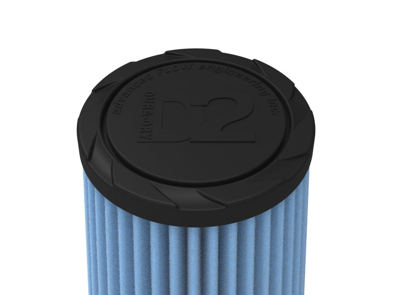 aFe POWER 21-25507V Universal Clamp-On Air Filter with D2 Dura-Dry Media