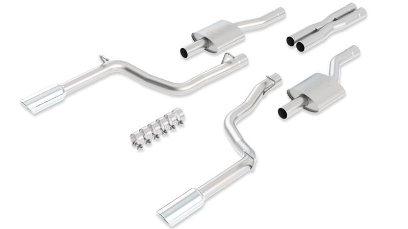 Borla 140407 ATAK Cat-Back Exhaust System for Chrysler 300, Dodge Charger and Magnum SRT-8 6.1L V8