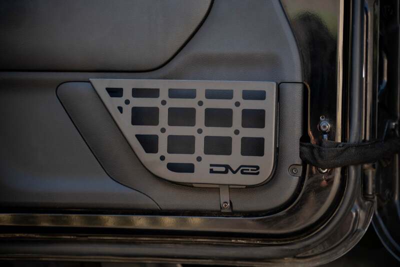 DV8 Offroad dveMPJK-07 Slim Front Door MOLLE Pockets for 2011-2018 Jeep Wrangler JK 2-Door