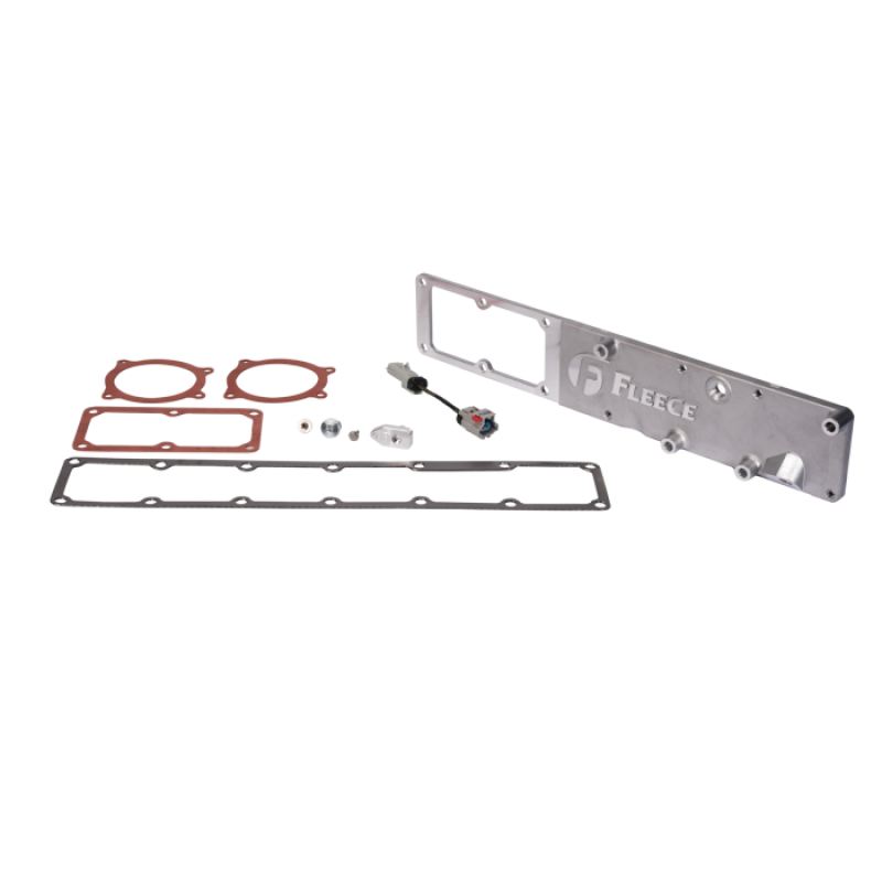 Fleece Performance 07.5-24 Ram 2500-5500 6.7L Cummins High Flow Intake Plenum with Cast Aluminum Plate and Gaskets