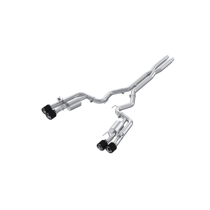 MBRP Armor Pro S72843CF Cat-Back Exhaust System for 2024-2026 Ford Mustang Dark Horse