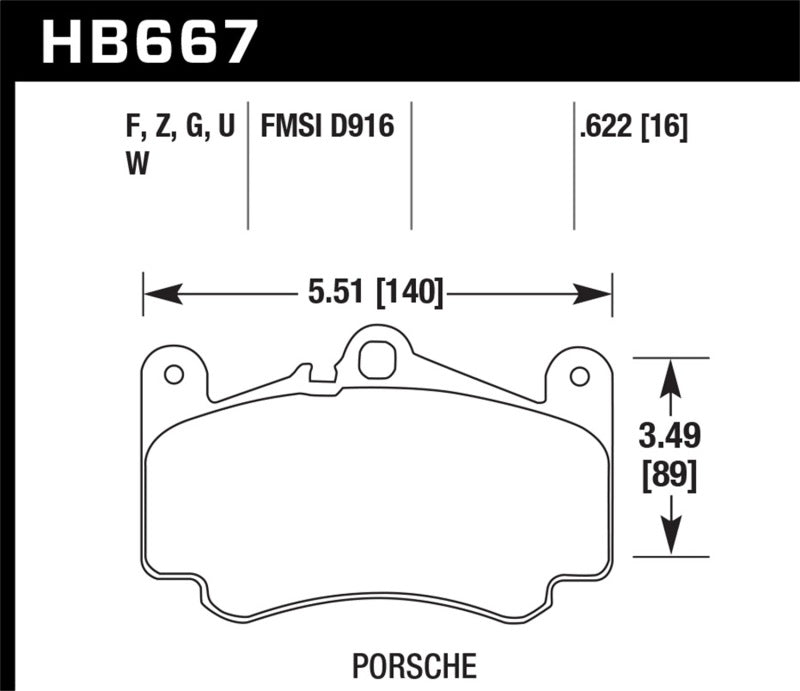 HAWK DTC-60 Brake Pad Sets