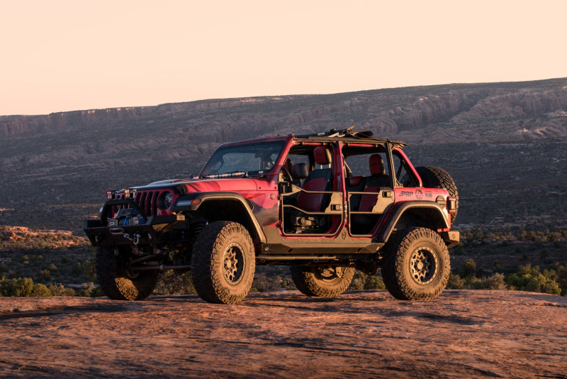 Bestop 20-26 Jeep Gladiator & 18-26 Wrangler JL Element Front Doors in Matte Black