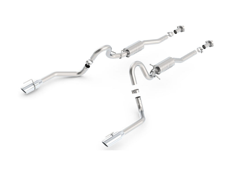 Borla ATAK Cat-Back Exhaust System for 1999-2004 Ford Mustang GT and 2003-2004 Mach 1, Part Number 140458
