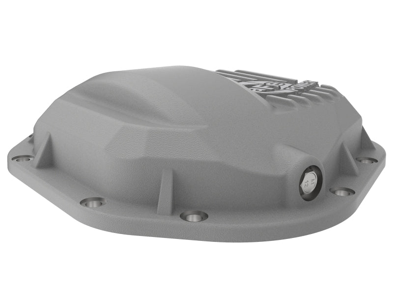 aFe POWER Street Series Dana 60 Front Differential Cover, Raw with Machined Fins, Part Number 46-71100A