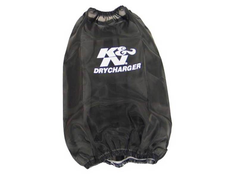 K&N Engineering RF-1032DK Drycharger Round Tapered Air Filter Wrap, Black