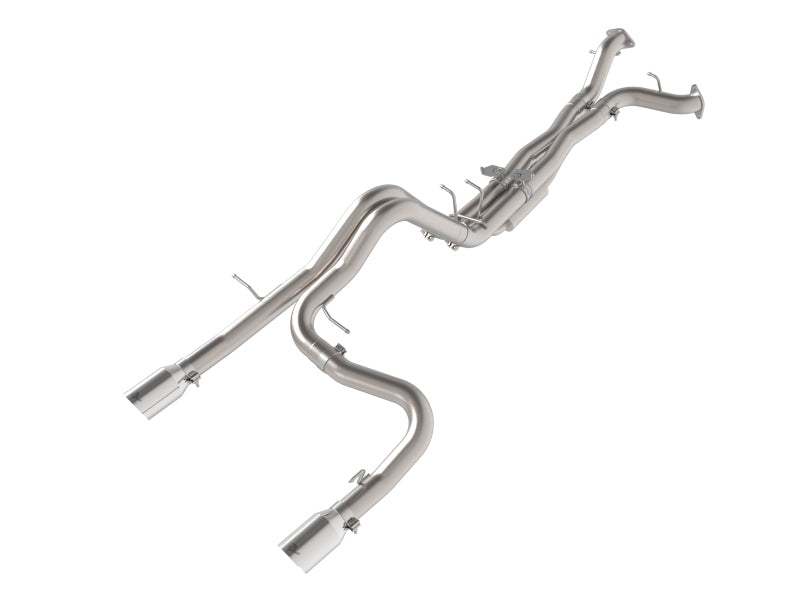 aFe Power Vulcan Series Cat-Back Exhaust System with Polished Tips 49-33154-P for 2022-2026 Ford Bronco Raptor 3.0L V6