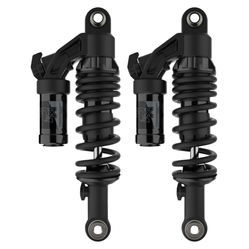 FOX Performance Series QS3/QSR Rear Shocks for Indian Scout, 11.66-Inch Extended Length, Part Number FOX897-25-317