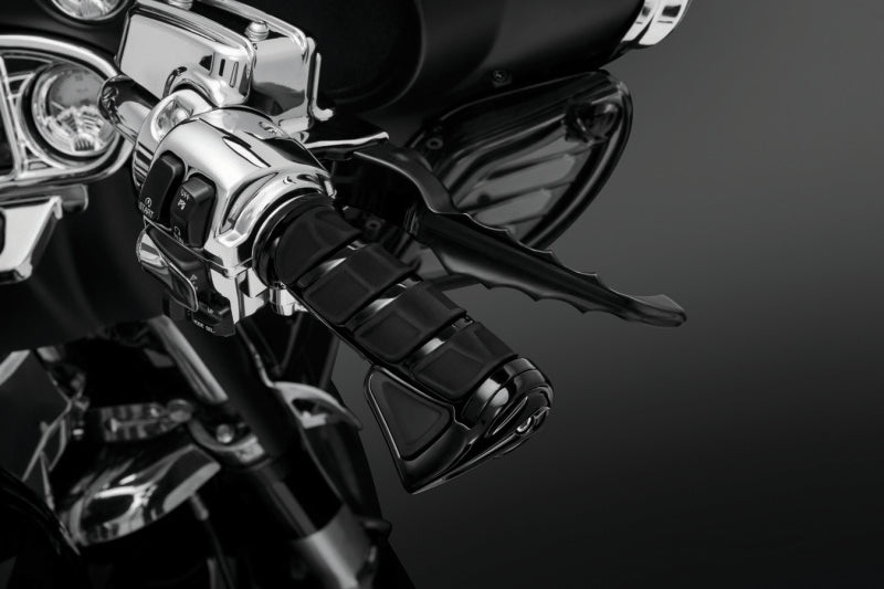Kuryakyn Kinetic Throttle-By-Wire Motorcycle Grips, Black - Part 6353