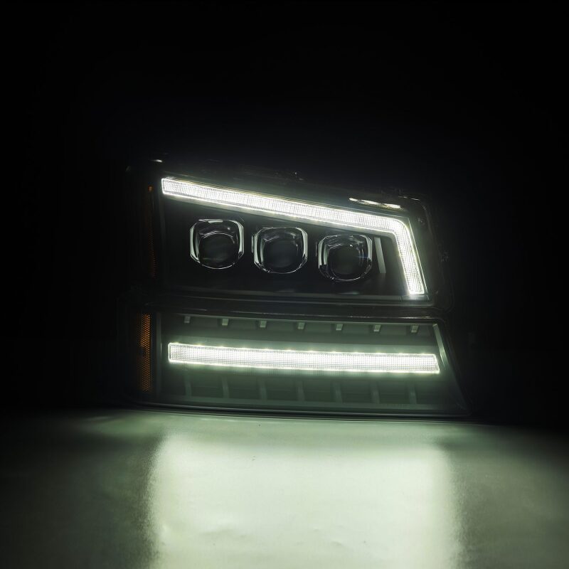 AlphaRex NOVA-Series LED Projector Headlights for 2003-2006 Chevrolet Silverado and Avalanche - ARX880256