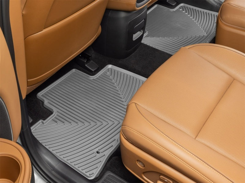 WeatherTech 2026 Hyundai Palisade Rear All-Weather Floor Mats - Gray