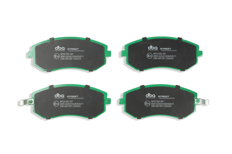 DBA dbaDB1491SP Street Performance Front Brake Pads for Subaru Legacy and WRX