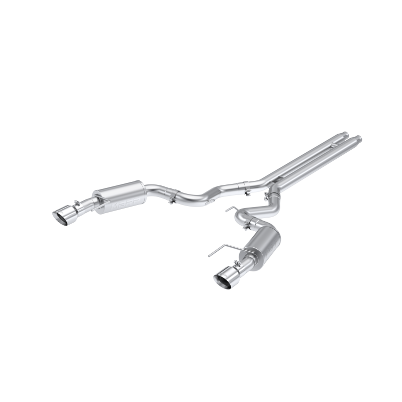 MBRP Armor Lite Cat-Back Exhaust System for 2024-2026 Ford Mustang GT S650 5.0L, 3-Inch Aluminized Steel, Dual Rear Exit - S7251AL