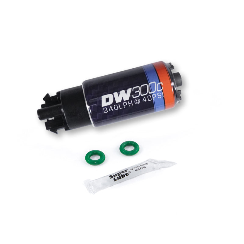 DeatschWerks DW300C 340 LPH Compact Fuel Pump with Nissan GT-R Installation Kit