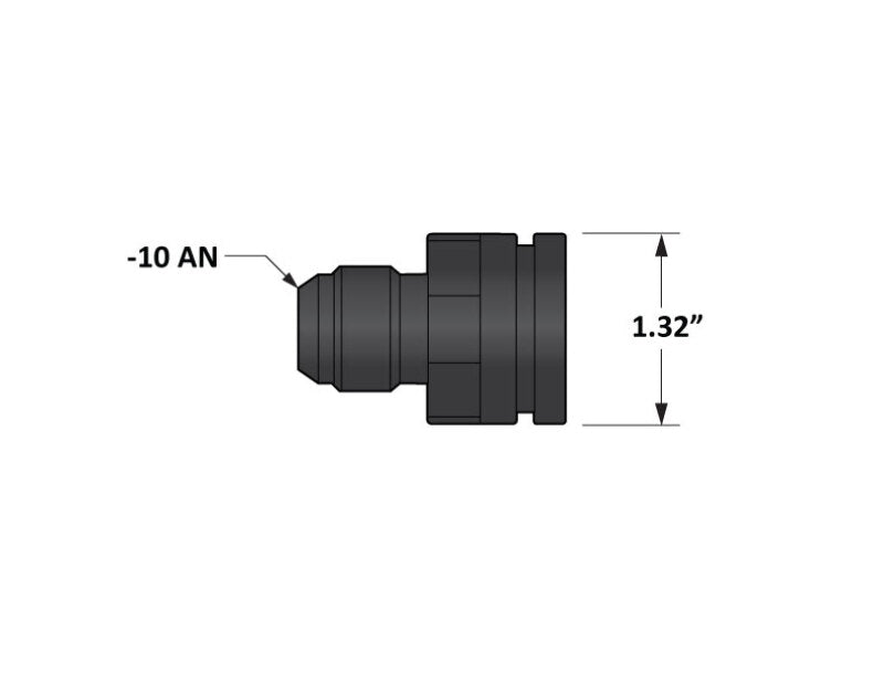 Fleece Performance - fpeFPE-34224-B - Universal Billet Aluminum Adapter Fitting
