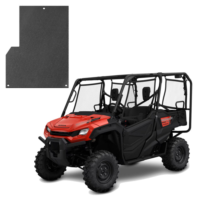 DEI Honda Pioneer 1000-3 Floor Mat Center Piece | Heavy-Duty Sound Deadening for Powersports Vehicles