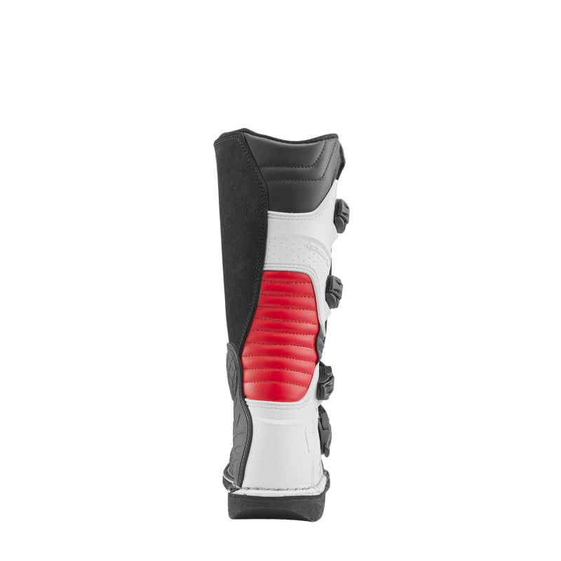 Gaerne - GAR2199-005-5 - SGJ Youth Motocross Boots, Black/White/Red, Size 5