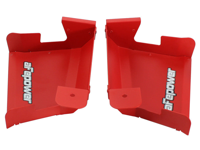 aFe Dynamic Air Scoop D.A.S. Red for BMW 328i, 335i and M3 E90/E91/E92/E93, Part Number 54-11478-R