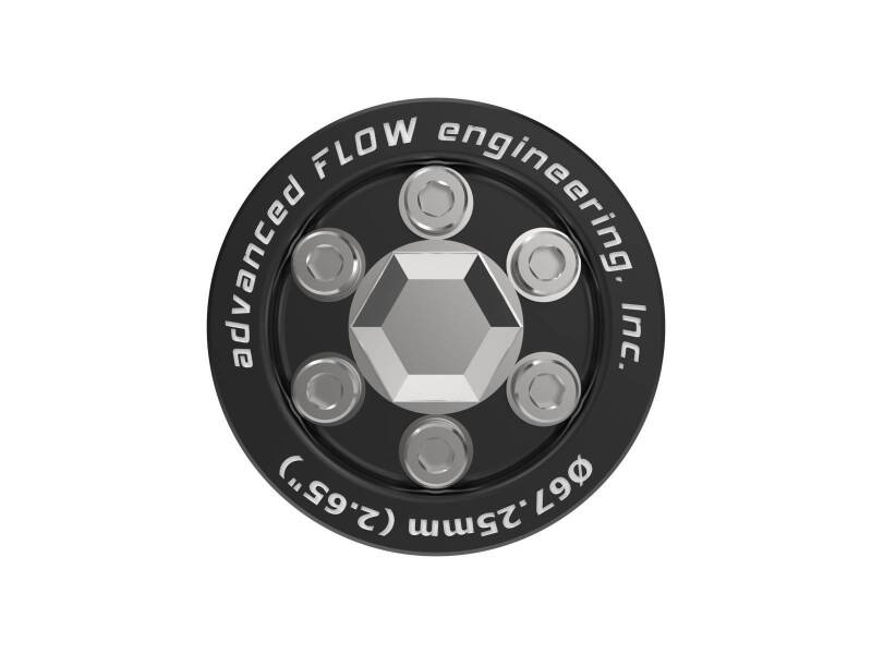 aFe POWER 79-10008 2.65-Inch Supercharger Power Pulley Kit with Hub for Dodge Challenger and Charger SRT Hellcat 6.2L V8