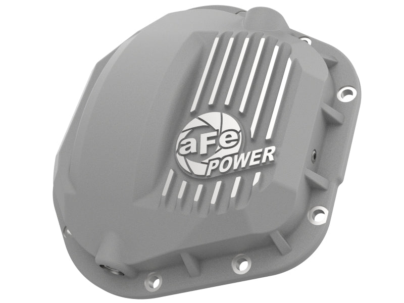 aFe POWER Street Series Dana 60 Front Differential Cover, Raw with Machined Fins, Part Number 46-71100A