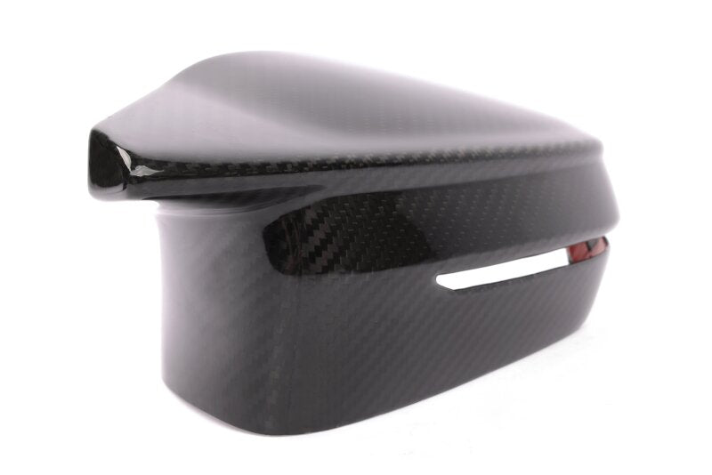 Dinan Carbon Fiber Mirror Cover Set for BMW M2 M3 M4 (G80 G82 G83 G87) – Stylish Clear-Coated Overlay