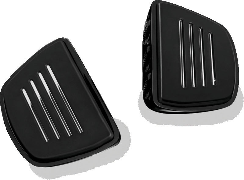 Kuryakyn Premium Mini Floorboards Without Adapters, Black - Part 7579