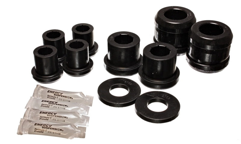 Energy Suspension eng11.3107G - 04-07 Mazda RX-8 Black Front Control Arm Bushing Set