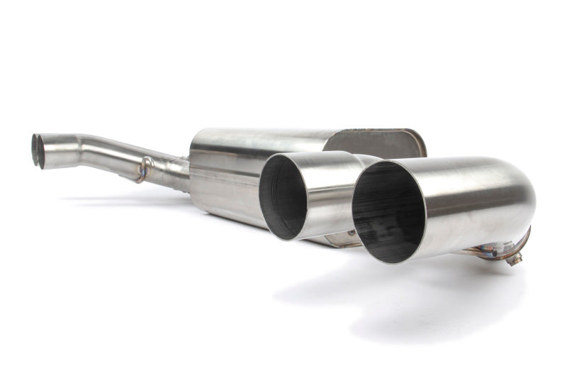 Dinan DNND660-0086-BLK Free Flow Axleback Exhaust System with Black Tips for BMW X3 and X4 (2020-2022)