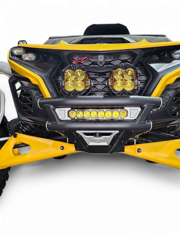 Elektric Offroad 2024+ Can-Am Maverick R Amp Front Winch Bumper - Durable Dune-Style Tubular Design