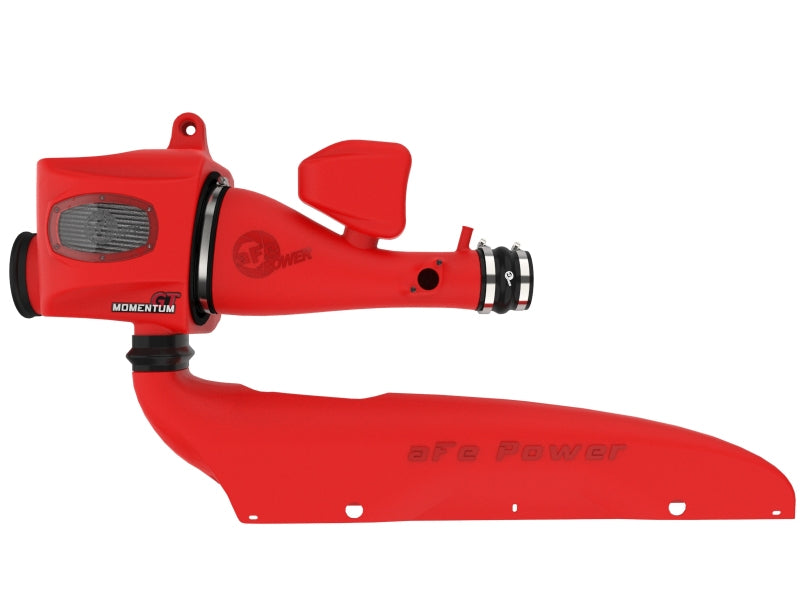 aFe Momentum GT Cold Air Intake System with Pro DRY S Filter, Red, Toyota Tacoma 3.5L V6, Part Number 51-76005-R