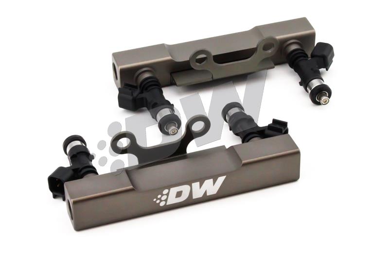 DeatschWerks DWK6-102-0750 Subaru WRX, STI and Legacy GT Top-Feed Fuel Rail Upgrade Kit with 750cc Injectors