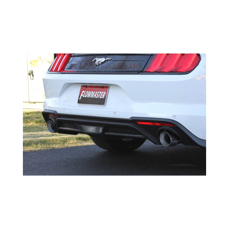 Flowmaster Outlaw SS Axle-Back Exhaust System for 2015-2023 Ford Mustang with 2.3L Ecoboost & 3.7L Engines