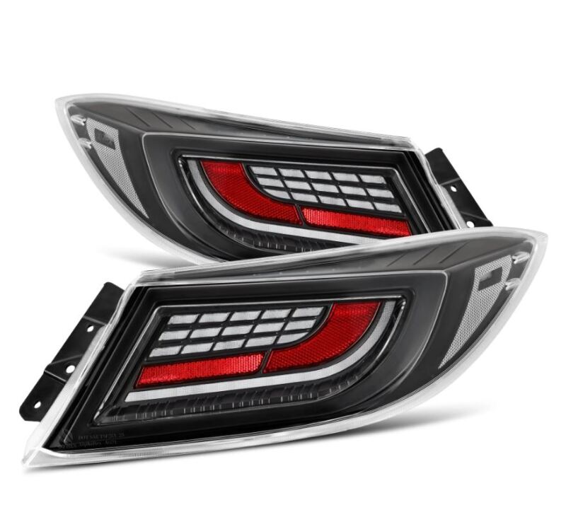 AlphaRex LUXX LED Taillights for 2022-2024 Toyota GR86 and Subaru BRZ - Alpha-Black