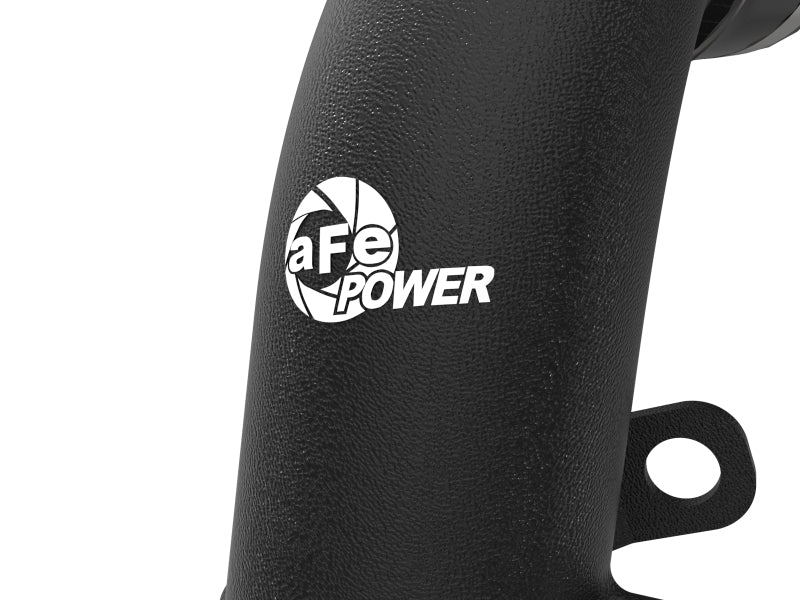 aFe BladeRunner 3-Inch Aluminum Cold Charge Pipe Black for Kia Stinger 3.3L V6 Twin-Turbo, Part Number 46-20509-B