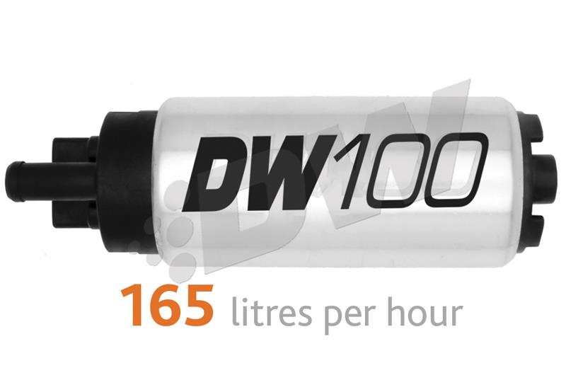 DeatschWerks DWK9-101-0766 DW100 165 LPH In-Tank Fuel Pump with Install Kit for 1989-1994 Nissan 240SX