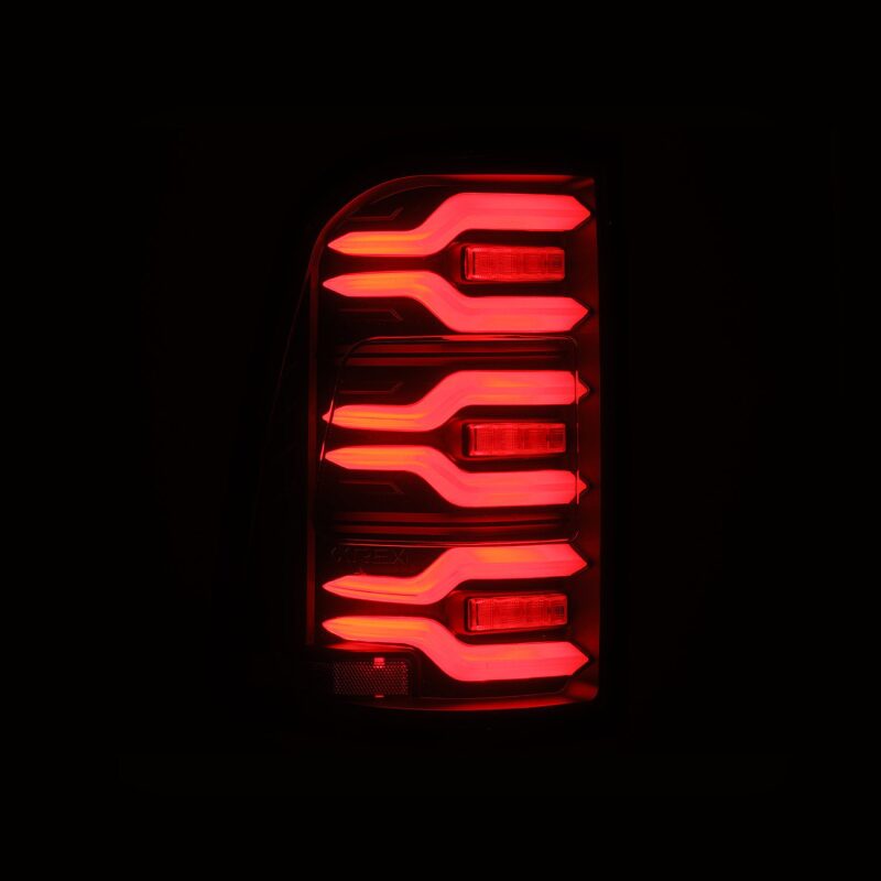 AlphaRex ARX640040 Luxx-Series LED Tail Lights for 2019-2020 Ram 1500, Black Housing