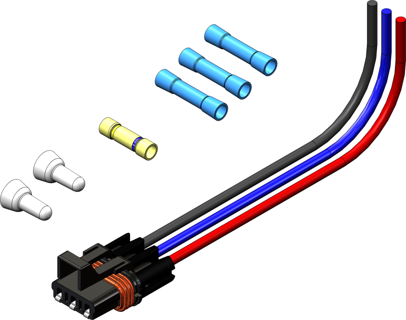 KFI Polaris Wire 3-Pin Harness, Part Number KFI101505