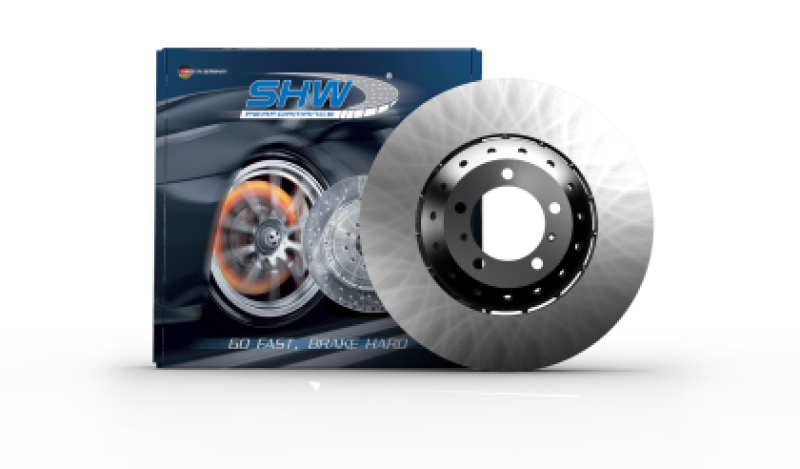 SHW Performance 20-26 Audi A6 Allroad Premium Front Smooth Lightweight Brake Rotor (Part Number: 4K0615301G)