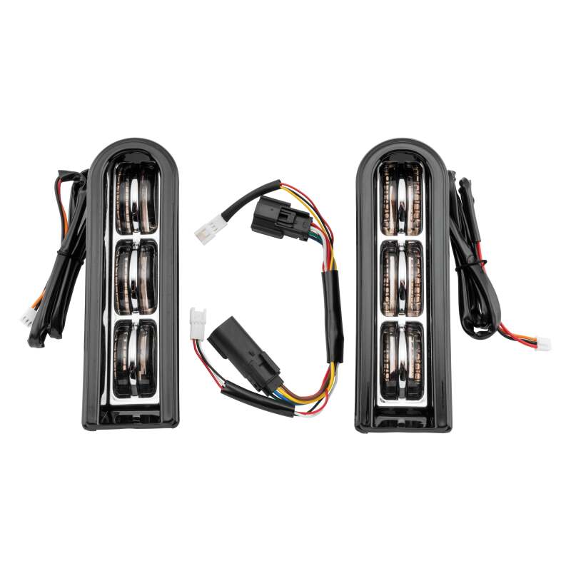 Letric Lighting Saddlebag Filler Support LED Black letLLC-SBF-B