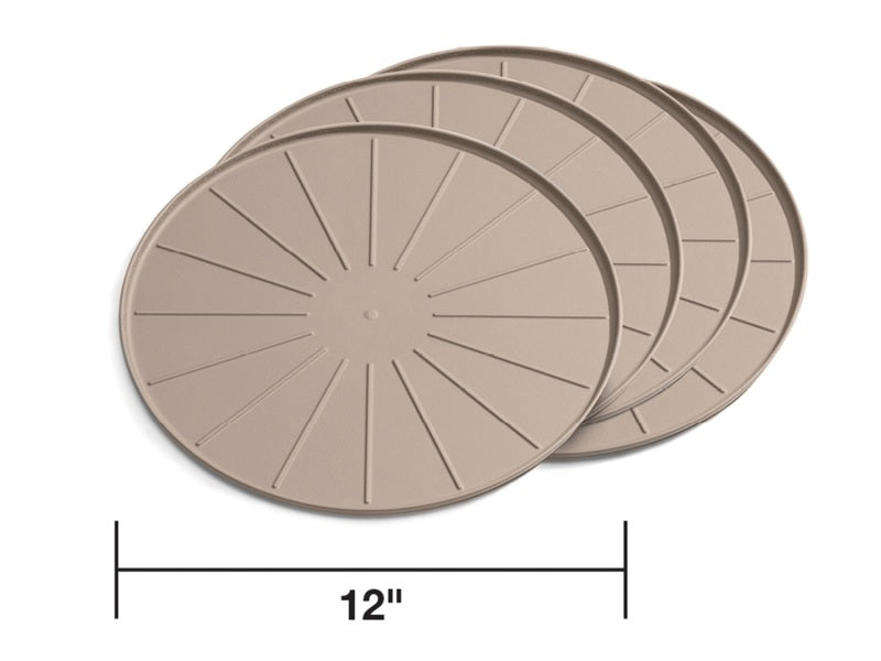 WeatherTech Round Coaster Set - Terracotta