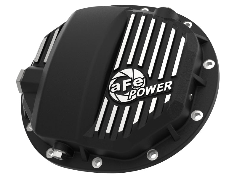 aFe Power Pro Series AAM 9.5/9.76 Rear Differential Cover with Machined Fins, Black - GM Silverado/Sierra 1500