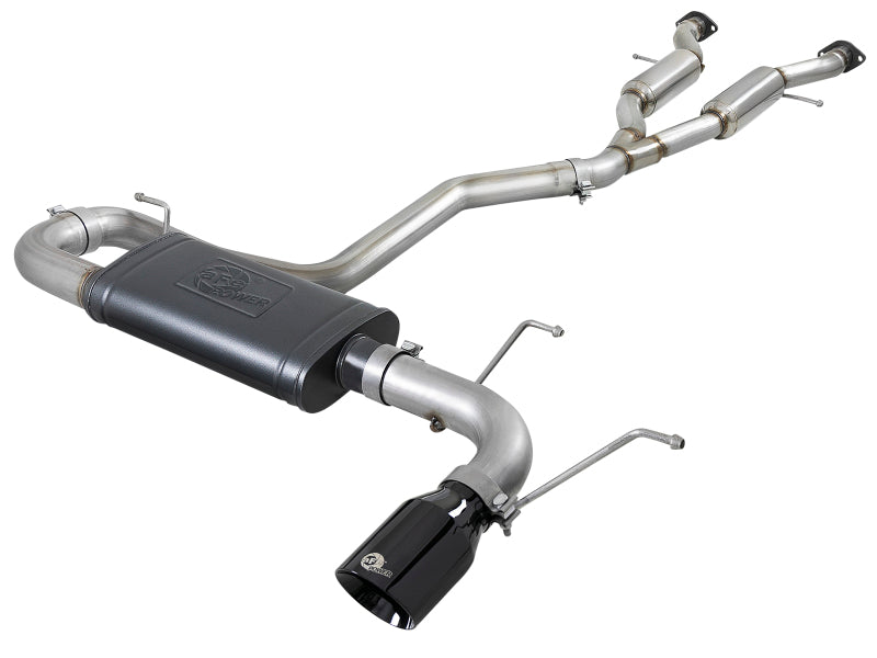 aFe MACH Force-XP Cat-Back Exhaust System, Part Number 49-38078-B, for 2014–2021 Jeep Grand Cherokee WK2 V6 3.6L